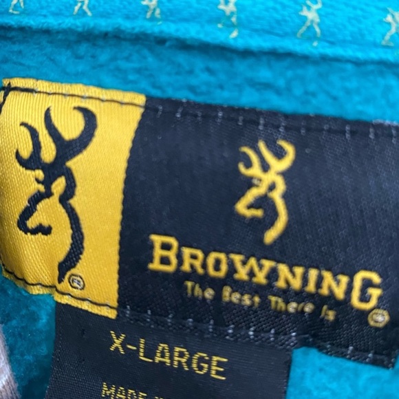 Browning Hooded Sweatshirt GUC XL - Picture 13 of 16